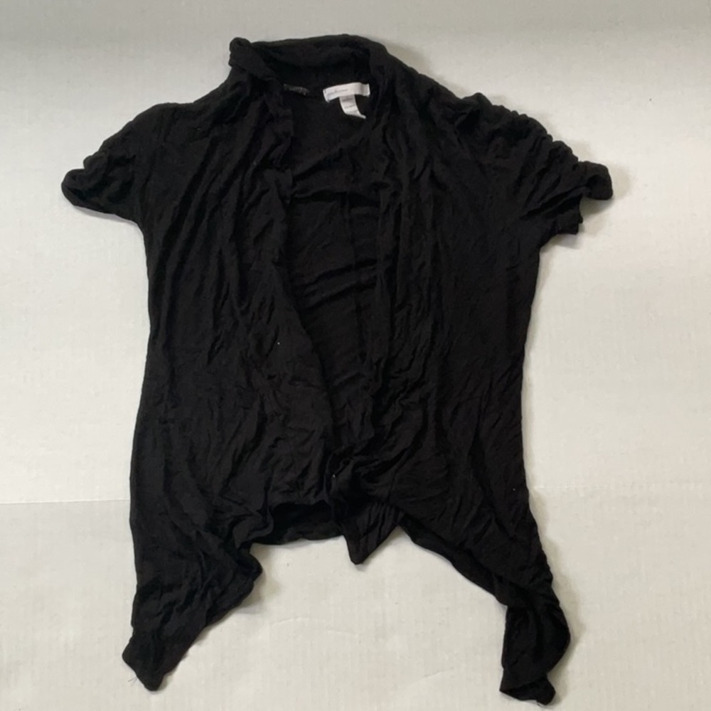Ambiance black cardigan size L
